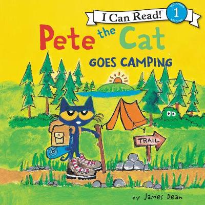 Book cover for Pete the Cat Goes Camping