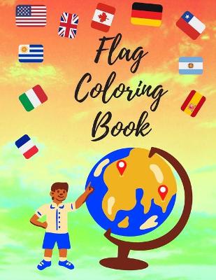 Book cover for Flag Coloring Book