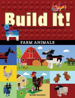 Book cover for Build It! Farm Animals