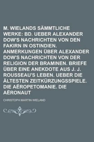 Cover of C. M. Wielands Sammtliche Werke (33)