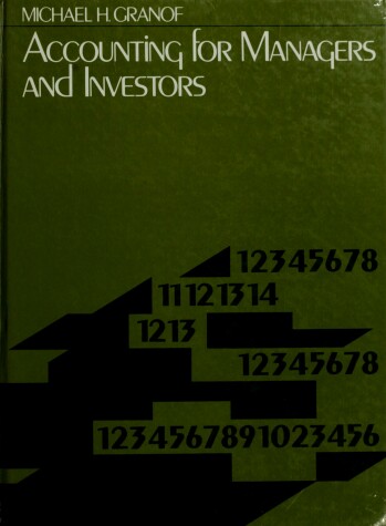 Book cover for Accounting for Managers and Investors