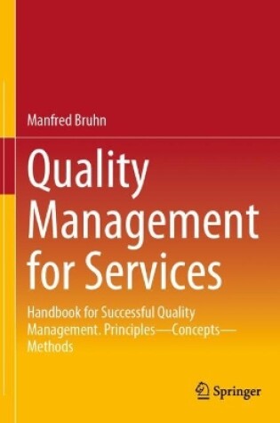 Cover of Quality Management for Services