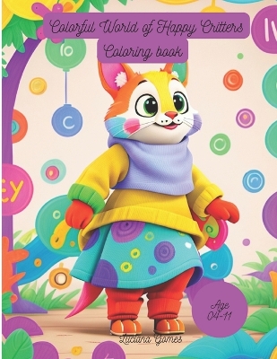 Book cover for Colorful World of Happy Critters