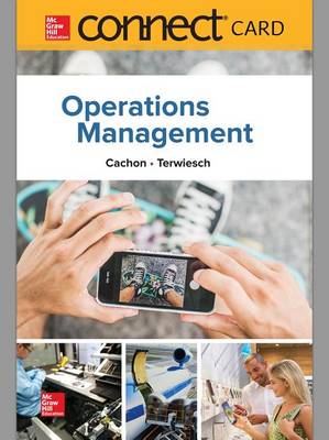 Book cover for Connect 1-Semester Access Card for Operations Management, 1e