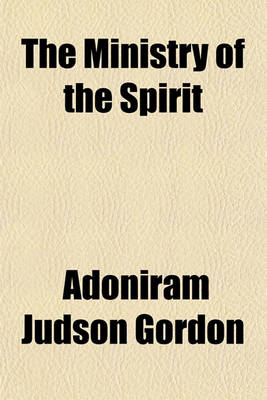 Book cover for The Ministry of the Spirit