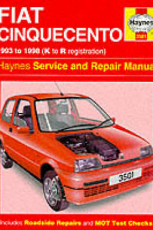 Cover of Fiat Cinquecento Service and Repair Manual