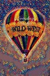 Book cover for Red Yellow Blue & Green Hot Air Balloon Adventure Lovers Expense & Spending Tracker Notebook