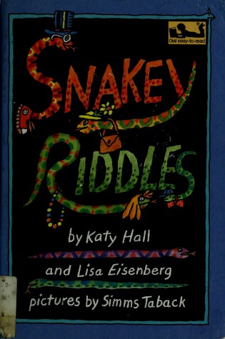 Book cover for Hall and Eisenberg : Snakey Riddles (Library Edn)