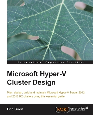 Book cover for Microsoft Hyper-V Cluster Design