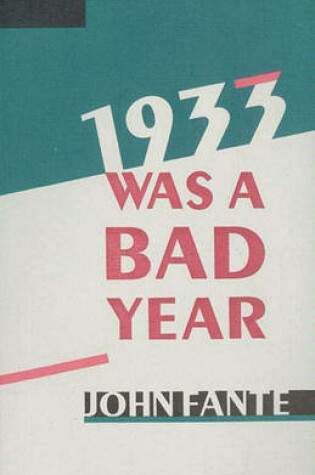 Cover of 1933 Was a Bad Year