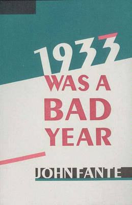 Book cover for 1933 Was a Bad Year