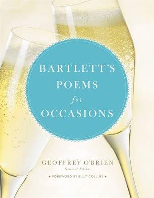 Book cover for Bartlett's Poems for Occasions