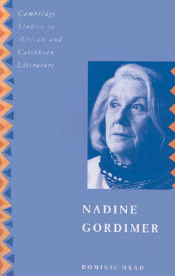 Book cover for Nadine Gordimer