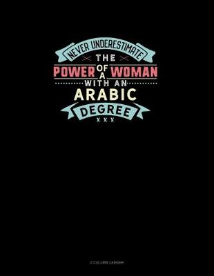 Cover of Never Underestimate The Power Of A Woman With An Arabic Degree