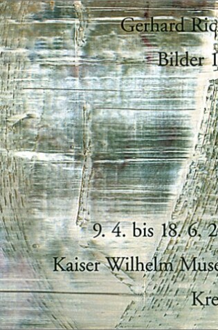 Cover of Gerhard Richter