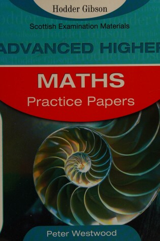 Cover of Advanced Higher Maths Practice Papers