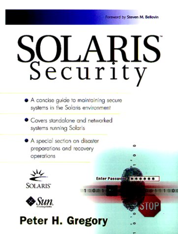 Book cover for Solaris Security