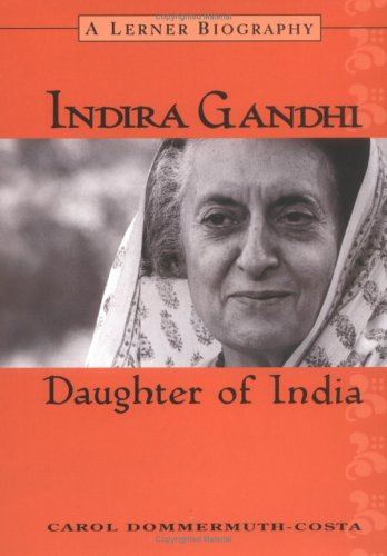 Book cover for Indira Gandhi