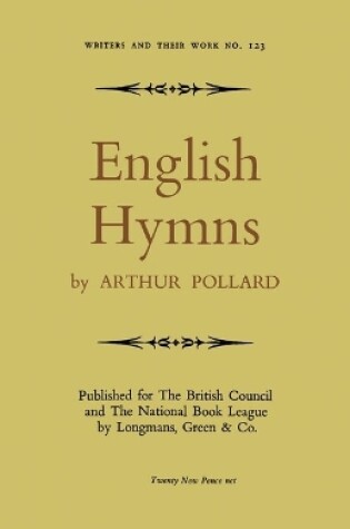 Cover of English Hymns