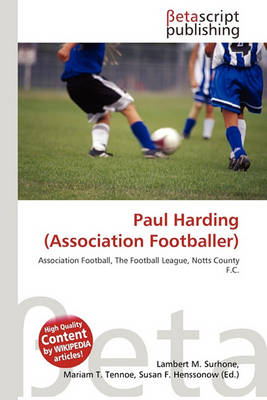 Book cover for Paul Harding (Association Footballer)