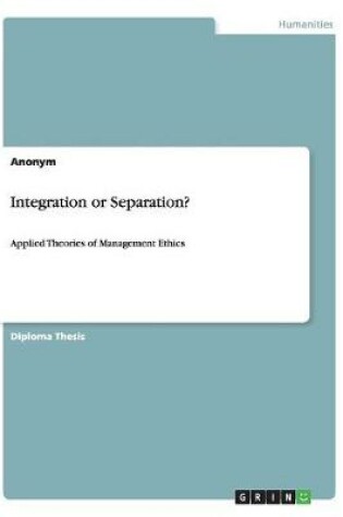 Cover of Integration or Separation?