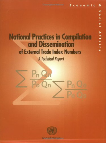 Book cover for National Practices in Compilation and Dissemination of External Trade Index Numbers