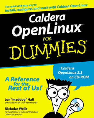 Book cover for Caldera OpenLinux For Dummies