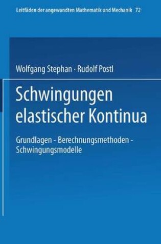 Cover of Schwingungen Elastischer Kontinua