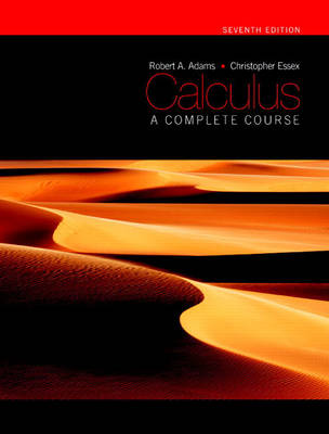 Book cover for Calculus:A Complete Course with MathXL Student Access Card - 24 Month Access