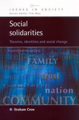 Cover of SOCIAL SOLIDARITIES