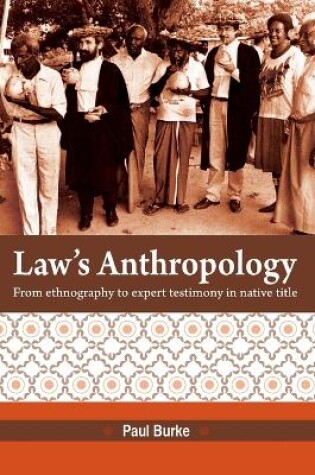 Cover of Law's Anthropology