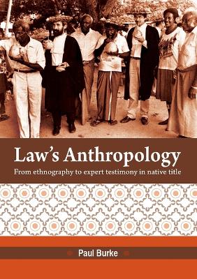 Book cover for Law's Anthropology