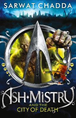 Book cover for Ash Mistry and the City of Death