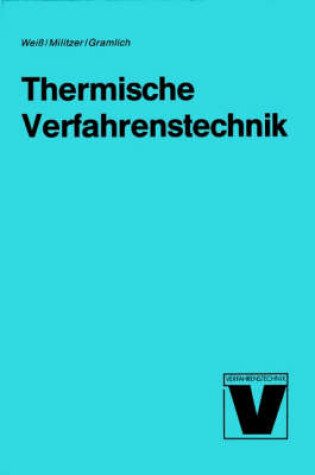 Cover of Thermische Vergahrenstechnik