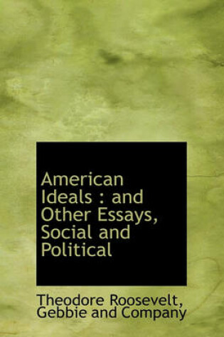 Cover of American Ideals