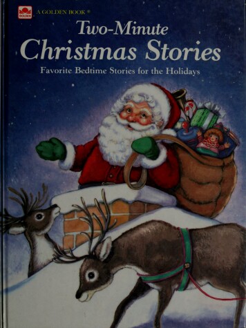 Book cover for Two Minute Christmas Stories