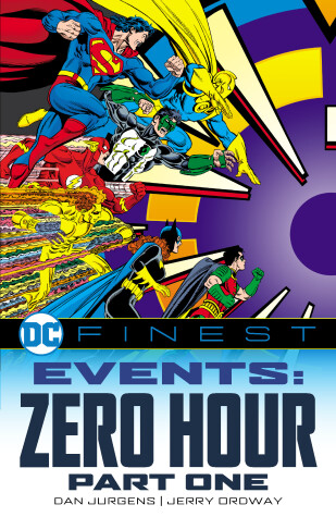 Book cover for DC Finest: Events: Zero Hour Part 1