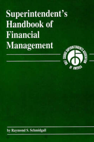Cover of Superintendent's Handbook of Financial Management