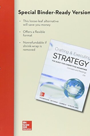 Cover of LL: Crafting and Executing Strategy Cr with Bsg/Glo-Bus