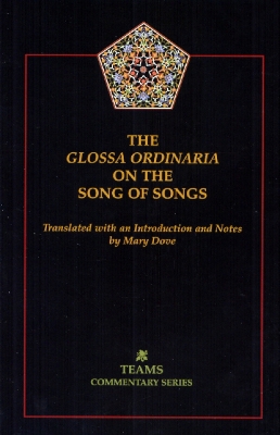 Book cover for The Glossa Ordinaria on the Song of Songs