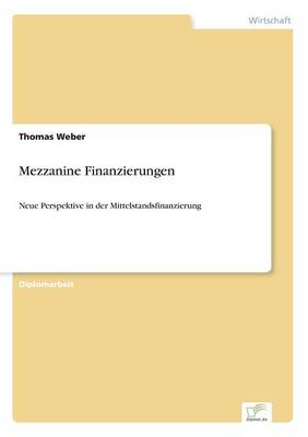 Book cover for Mezzanine Finanzierungen