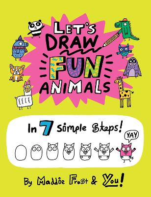 Book cover for Let’s Draw Fun Animals