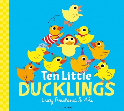 Book cover for Ten Little Ducklings