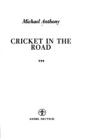 Book cover for Cricket in the Road