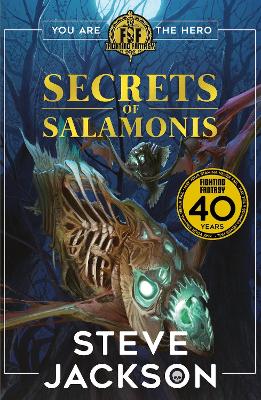 Book cover for Fighting Fantasy: The Secrets of Salamonis
