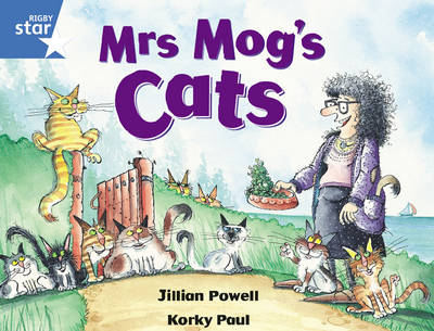 Book cover for Rigby Star Guided  Y1/P2 Blue Level: Mrs Mog's Cat (6 Pack) Framework Edition