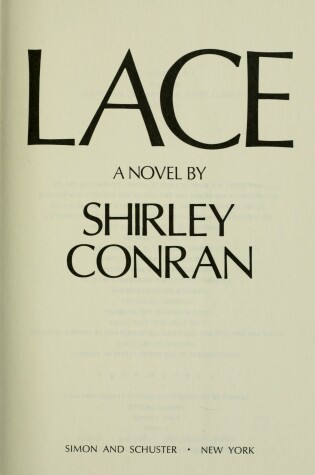 Cover of Lace