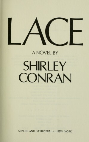 Book cover for Lace