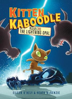 Book cover for Kitten Kaboodle Mission 2: The Lightning Opal