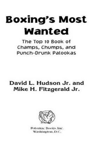 Cover of Boxing's Most Wanted